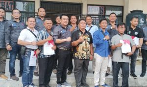 Kepala Desa Se - Kecamatan Gunung Megang Tanda Tangani Kontrak Kerjasama Kuasa Hukum Desa Dengan Peradi 