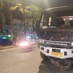 Breaking News : Truck Vs Sepeda Motor di Jalan Basuki Rahmat