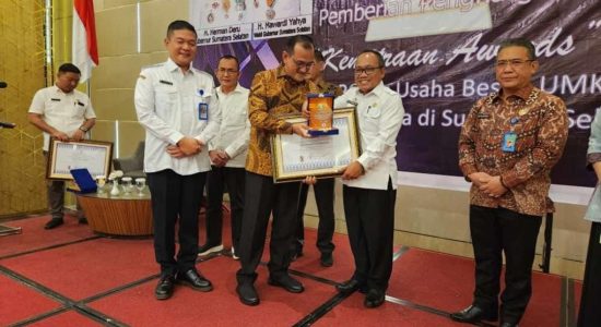 DPM-PTSP Banyuasin Raih Penghargaan Kemitraan Award Tahun 2023