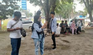Ratusan Mahasiswa UIN Raden Fatah Palembang Bersiap Konvoi Aksi Ke PGRI Tolak Komersialisasi Pendidikan