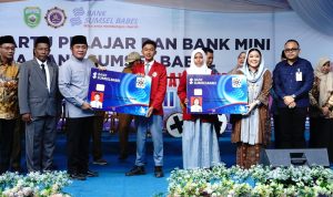 Herman Deru Harap Bank Mini Jadi Sarana Pembinaan Perbankan Bagi Siswa dan Siswi