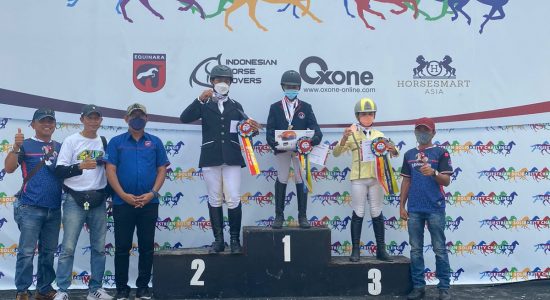 Tim Atlet Berkuda 3D Stable Palembang Borong Medali di Kejuaraan Pulomas 2022