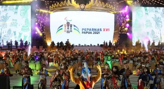 Memukau ! Pembukaan Peparnas XVI 2021 "Cahaya Kemenangan dari Timur Papua"