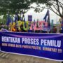Tuntut Transparansi Data, DPW Partai PRIMA Sumsel Unjuk Rasa di Kantor KPU