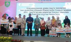 Cegah Stunting, Herman Deru Launching Gerakan Pamantauan Tumbuh Kembang Balita