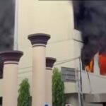 Breaking News ! Gedung Baru di Poltek Sriwijaya Palembang Terbakar
