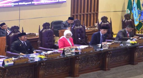 Rapat Paripurna ke 61 DPRD Sumsel, Gubernur Usulkan 4 Raperda