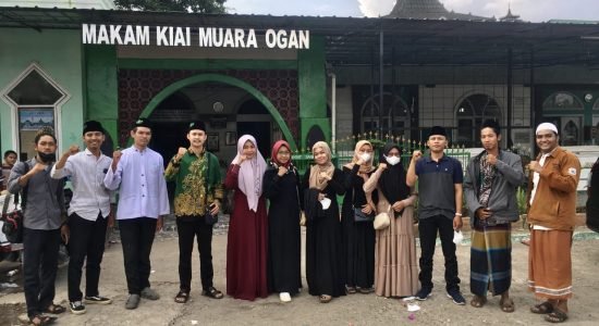 Sambut Harlah NU Ke-96, PAC IPNU-IPPNU Ziarah ke Makam Ulama Kota Palembang