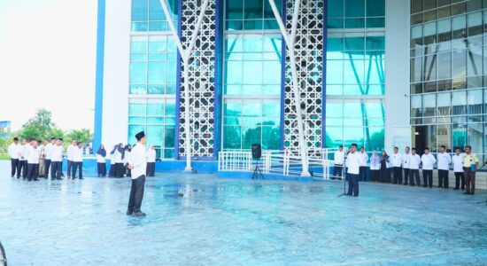 Peringati Hari Kesaktian Pancasila, UIN Raden Fatah Gelar Apel Gabungan