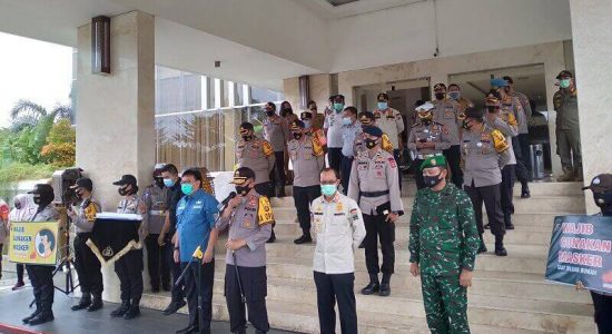 Kapolda Sumsel: Edukasi Penegakan Protokol Kesehatan adalah Tugas Kita Bersama