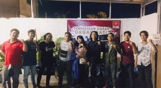 Liga Mahasiswa Nasional untuk Demokrasi Eksekutif Kota Palembang Adakan Pendidikan Dasar Organisasi