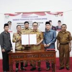 Dukung Pelaksanaan Pemilu, Pj Bupati Banyuasin Teken NPHD