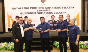 Gathering Pengurus dan Anggota PHRI Sumsel, Gubernur Dorong Peningkatan Layanan