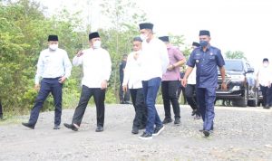 HD Tinjau Perbaikan Jalan Penghubung Desa Campang Tiga OKU Timur dan Desa Muara Kuang Ogan Ilir