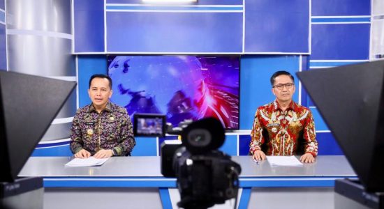 HUT-TVRI HUT TVRI Sumsel ke-50, Pj Gubernur Agus Fatoni jadi Pembawa Berita