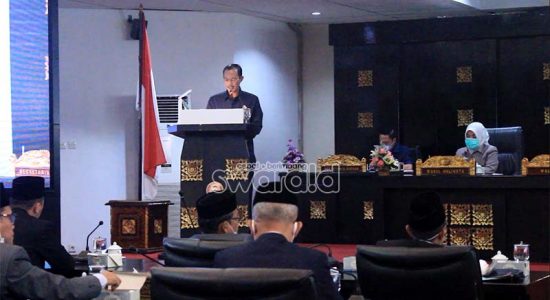Rapat Paripurna, Pemkot Naikkan RAPBD 2021 Sebesar 148,91 Miliar