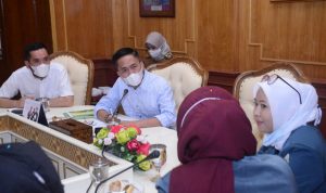 Sambangi Sekda Kota, PW IPPNU Minta Dukungan Untuk Konferwil