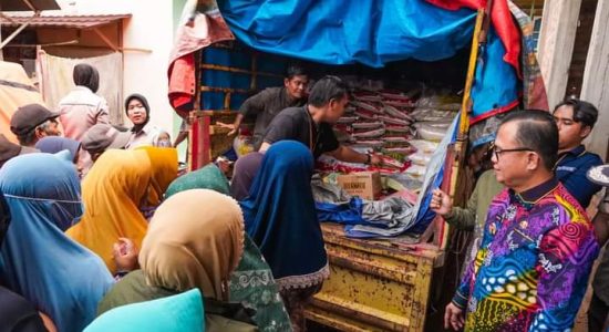 Tetap Konsisten Tekan Laju Inflasi Daerah, Pemkab Banyuasin Kembali Gelar Operasi Pasar Murah