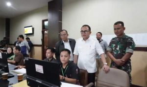 Hani S Rustam Tinjau Desk Pemilu 2024