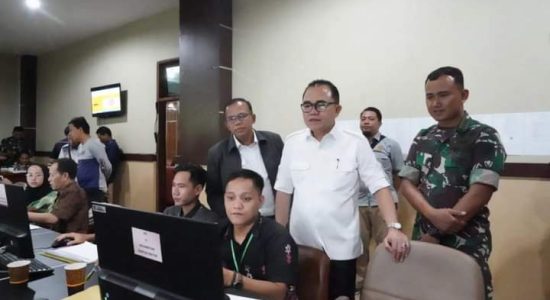 Hani S Rustam Tinjau Desk Pemilu 2024