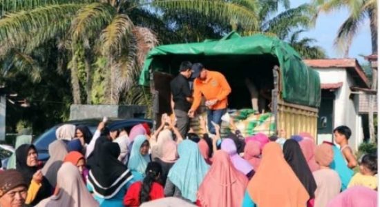 Antisipasi Inflasi, Pj. Bupati Gelar Pangan Murah di Saka Jaya