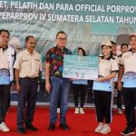 Tepati Janji, Hani S Rustam Cairkan Bonus Atlet, Pelatih, dan Official PORPROV XIV dan PEPARPROV SUMSEL Lahat