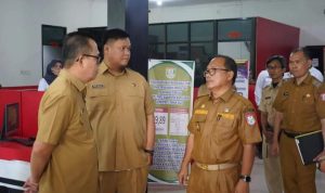 Hani S Rustam Sidak Sejumlah Instansi Pemkab Banyuasin Pasca Lebaran