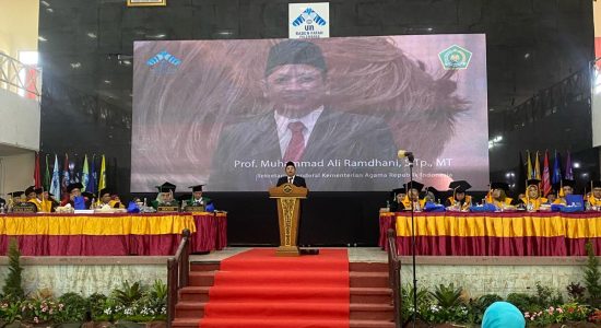 Ciptakan Sejarah, UIN Raden Fatah Palembang Kukuhkan 9 Guru Besar
