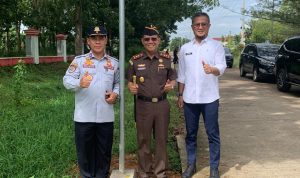 Salah Satu Ruas Jalan di Ibu Kota Banyuasin Diberi Nama Jaksa Agung R. Soeprapto