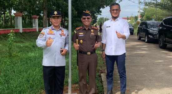 Salah Satu Ruas Jalan di Ibu Kota Banyuasin Diberi Nama Jaksa Agung R. Soeprapto