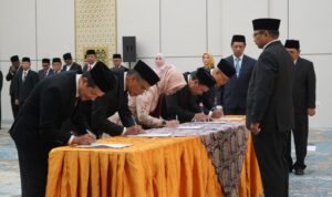 Menag Lantik Rektor UIN Raden Fatah Palembang Periode 2024-2028