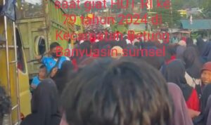 Jelang 17 Agustus, Jalintimsum Palembang - Betung Dipastikan Ramai Kegiatan Baris Berbaris 