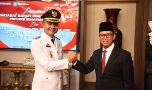 Pj Gubernur Elen Setiadi Resmi Lantik M Iqbal Alisyahbana Menjadi Pj Bupati OKU 