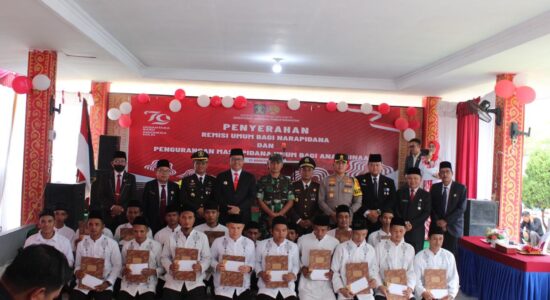 Puncak HUT ke-79 RI, 928 Warga Binaan Lapas Banyuasin Terima Remisi, 18 Langsung Bebas