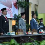 Pj. Bupati Banyuasin Hadiri Rapat Paripurna DPRD Dan Dengarkan Pidato Kenegaraan Presiden RI