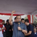 Sekda Sumsel Edward Candra Buka Panjat Pinang 79 Pohon Dalam Rangka Memeriahkan HUT Kemerdekaan RI