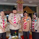 Sekda Banyuasin Erwin Ibrahim Terima Penghargaan Lencana Darma Bhakti 