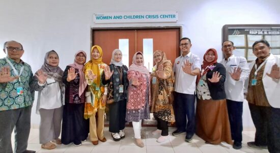 Pj Ketua TP PKK Sumsel Melza Elen Setiadi Launching Women & Children Crisis Centre RSMH