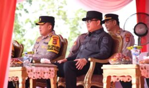 Pj. Bupati Muhammad Farid Apresiasi Simulasi SISPAMKOTA Dalam Rangka Pengamanan Pilkada Serentak 2024 Di Banyuasin 