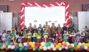 Pj. Bupati Banyuasin M. Farid Launching Gerakan Ayo Bersholawat di Satuan Pendidikan dan Kukuhkan Bunda Paud Kabupaten