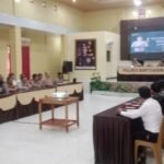 Antusias Personil Polres Banyuasin Mengikuti Sosialisasi Penyuluhan Hukum dari Bidkum Polda Sumsel