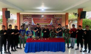 Lapas Banyuasin Gelar Apel dan Razia Bersama APH dalam Rangka Deteksi Dini Gangguan Kamtib