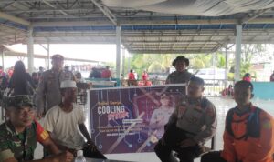 Hadapi Pilkada 2024, Sat Binmas dan Polsek Sungsang Bersama Bhabinkamtibmas Lakukan Cooling System