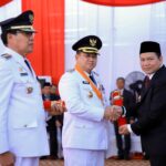 Pj Gubernur Elen Setiadi Lantik Nelson Firdaus Bersama Koimudin Sebagai  Pj Walikota Pagar Alam dan  Pj Walikota Lubuk Linggau