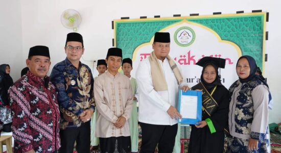 Khotmul Qur'an Ke-1 dan Peresmian Asrama Santri Putra Ponpes Roudhotul Jannah Berlangsung Khidmat