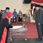 Tok ! Ketua DPRD Banyuasin Resmi Dilantik