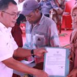 Masyarakat Muara Sugihan Antusias Sambut Operasi Pasar Murah Reguler dan Pelayanan Kolaboratif
