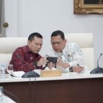 Pj Gubernur Sumsel Elen Setiadi Terima Audiensi Pj Walikota Palembang Bahas Dukungan Penataan Kota Palembang 