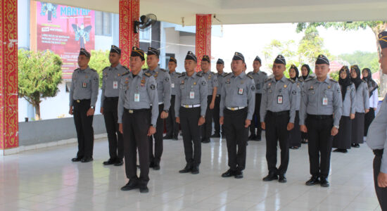 Tujuh Pegawai Lapas Kelas IIA Banyuasin Terima Kenaikan Pangkat, Dorong Motivasi dan Kinerja