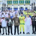 Sekda Edward Candra Lepas Kontingen Pra-POPNAS Sumsel 2024 ke Solo